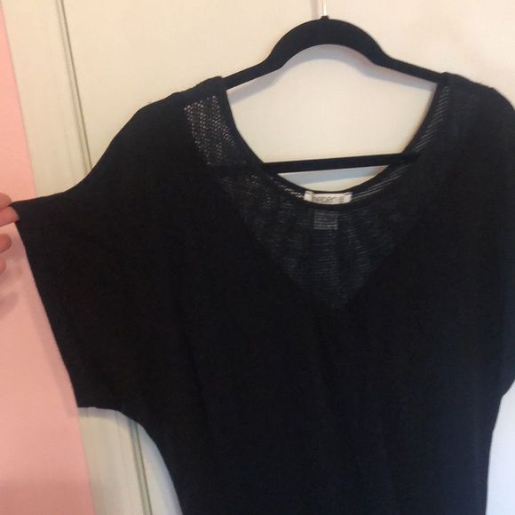 Arden B Black Stretchy Top - Picture 2 of 4